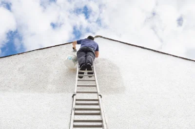 Peinture extérieure à l'Isle-Adam — façades et ravalement